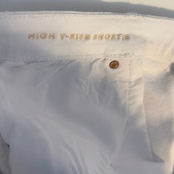 NWT American Eagle Next Level Stretch High V-Rise Shortie Size 20 White Summer - Picture 8 of 13